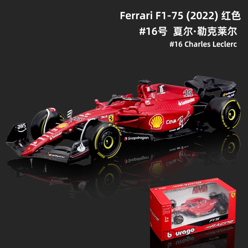 2022 Bburago RB18 Diecast 1:43 Car Red Bull Racing F1 Car Infiniti Racing Model Alloy Toy Formulaed One Car Collection Kid Gift