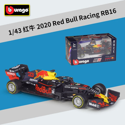 2022 Bburago RB18 Diecast 1:43 Car Red Bull Racing F1 Car Infiniti Racing Model Alloy Toy Formulaed One Car Collection Kid Gift