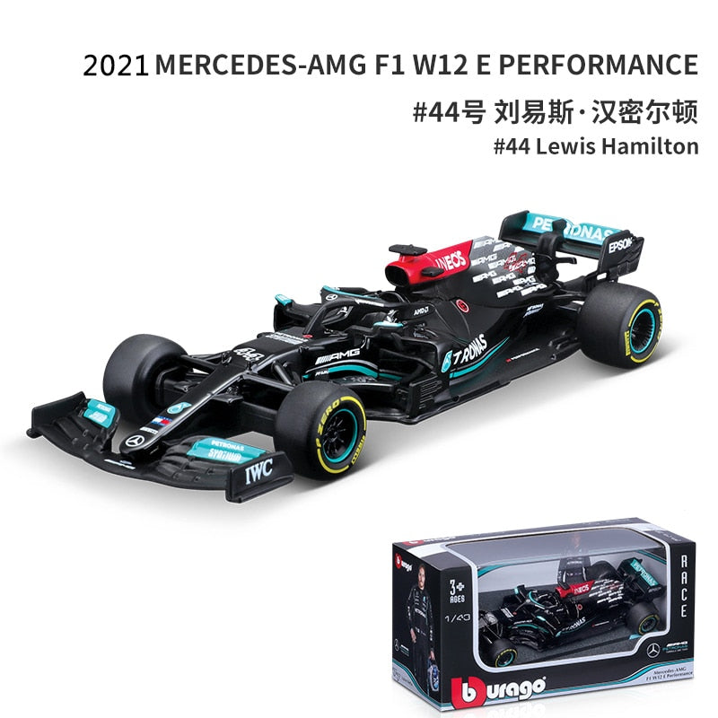 2022 Bburago RB18 Diecast 1:43 Car Red Bull Racing F1 Car Infiniti Racing Model Alloy Toy Formulaed One Car Collection Kid Gift